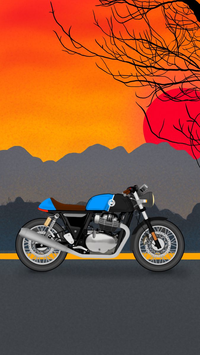 Royal Enfield Gt Continental Wallpapers Wallpaper Cave