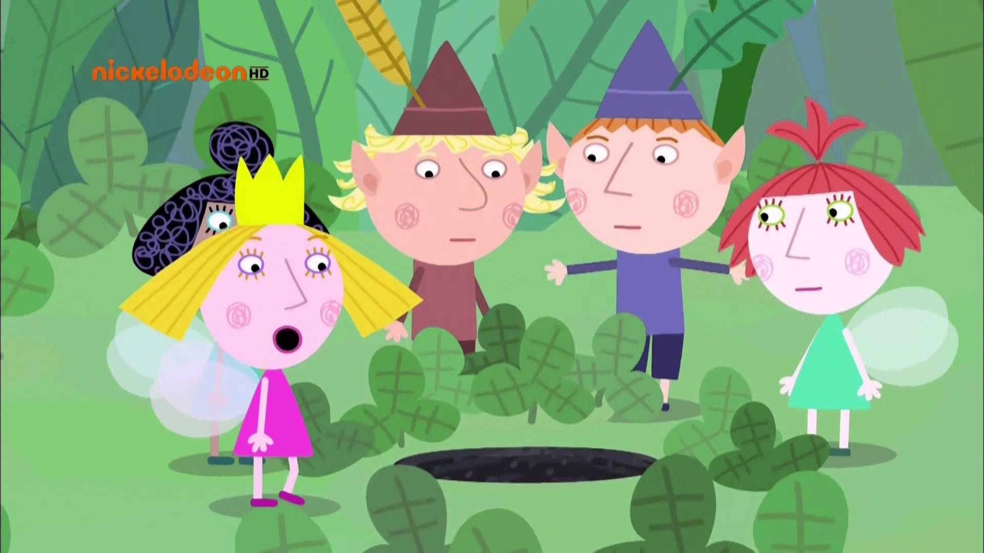 Ben and Holly's Little Kingdom is Lost (45 episode / 2 season). Ben and holly, Gaston, Elves and fairies