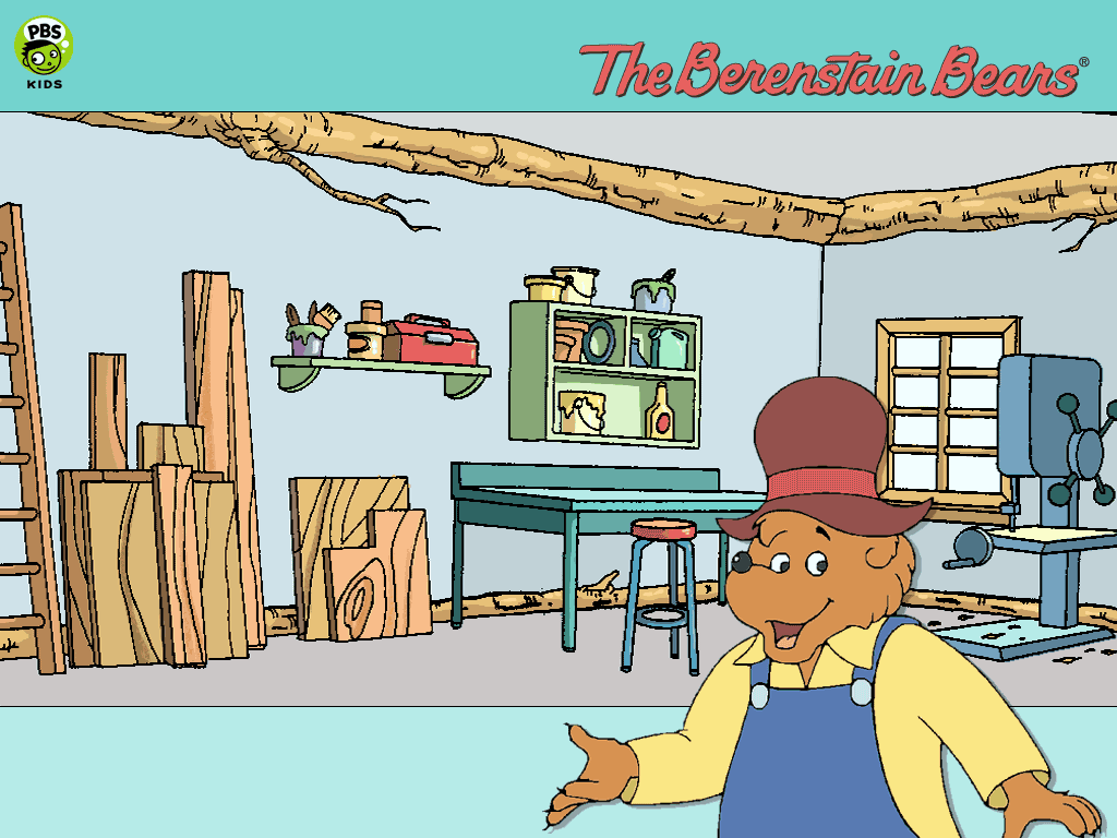 Berenstain Bears. Characters. Papa. Wallpaper