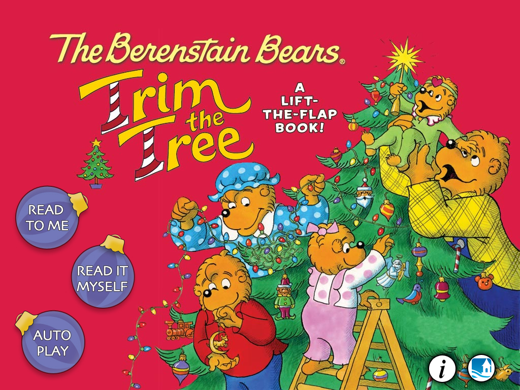 Follow Along As The Berenstain Bears Trim The Tree In Oceanhouse Media's First Lift The Flap