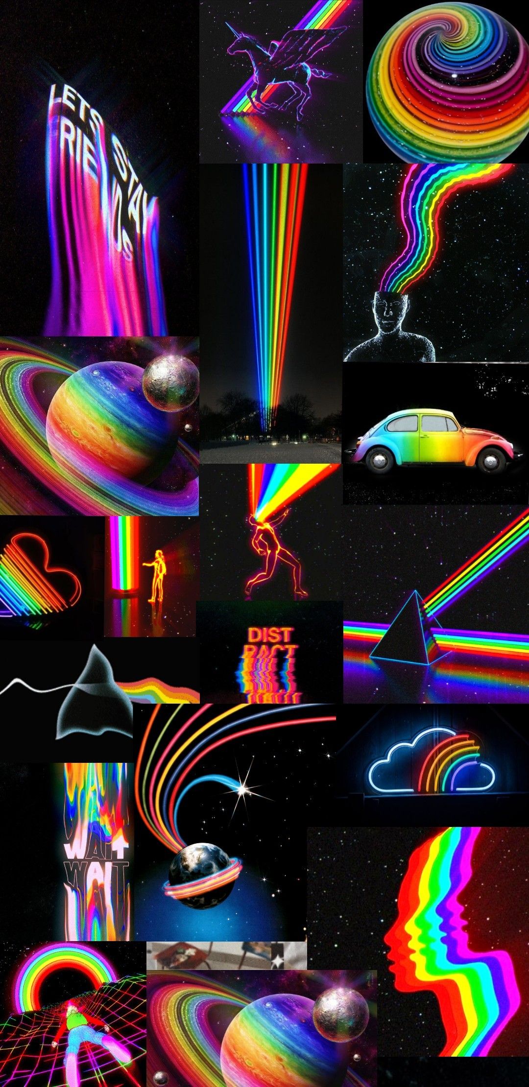 neonksimy Profiles. Rainbow wallpaper iphone, Neon wallpaper, Rainbow wallpaper