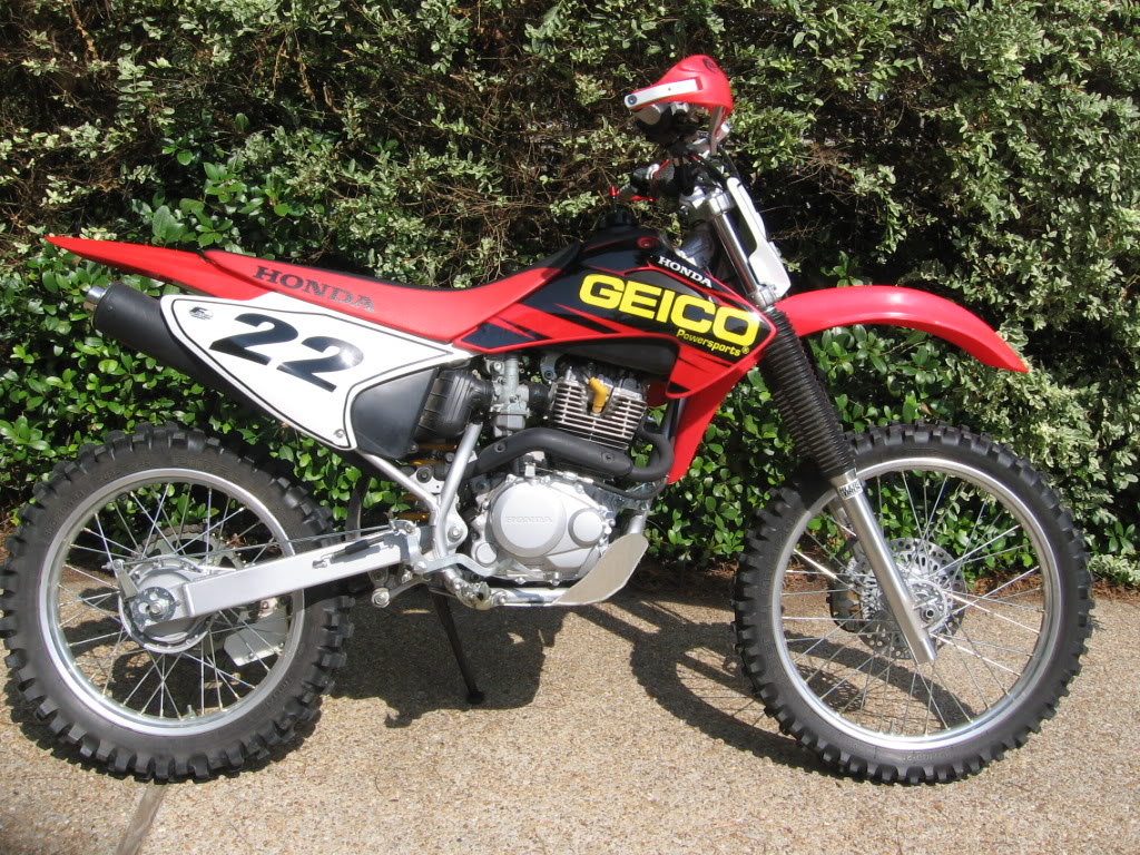 Geico Graphics And CR250 Fender *before And After Pics* L, CRF230F L & CRF250F