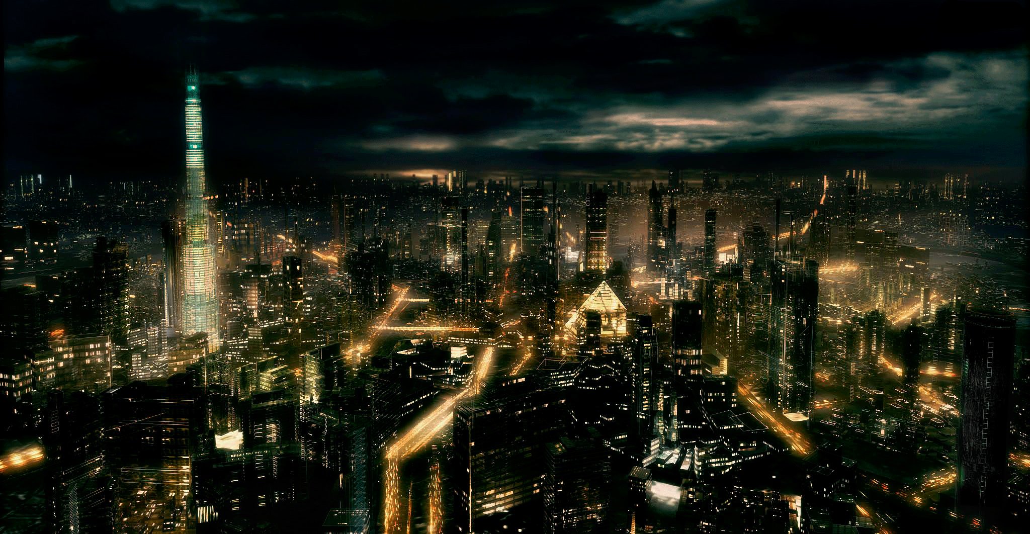 dark, City, Cities, Night Wallpaper HD / Desktop and Mobile Background