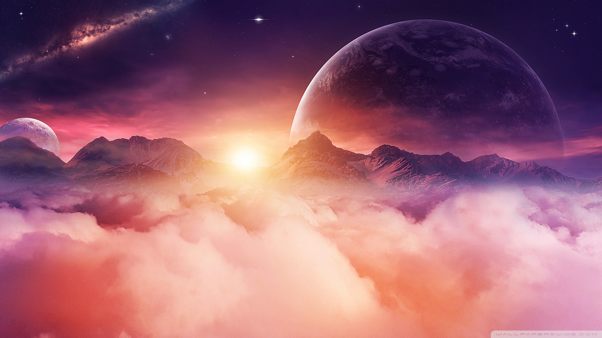 Planet Omega Ultra HD Desktop Background Wallpaper for 4K UHD TV, Widescreen & UltraWide Desktop & Laptop, Multi Display, Dual Monitor, Tablet