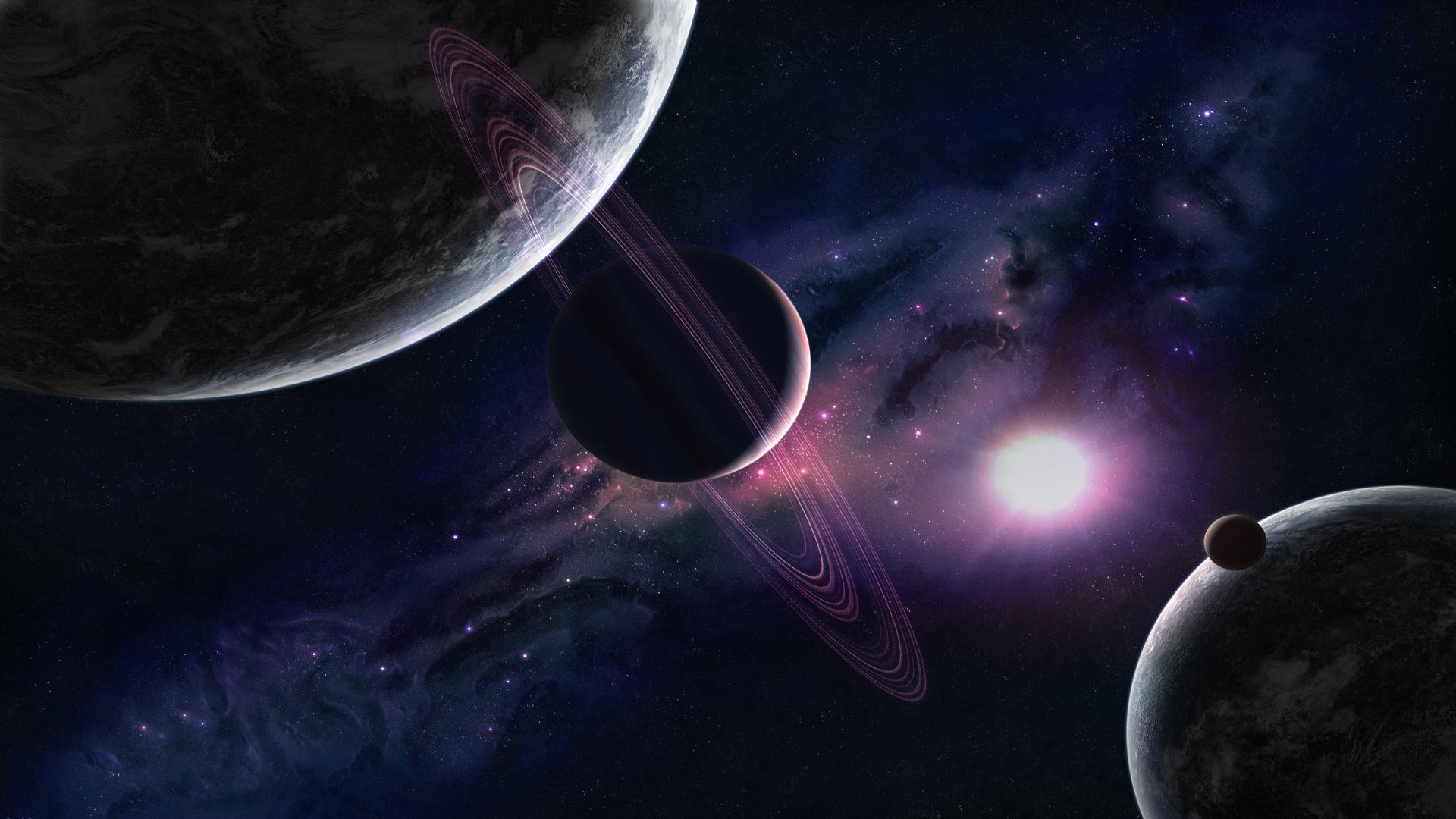 Solar System Planets Wallpaper