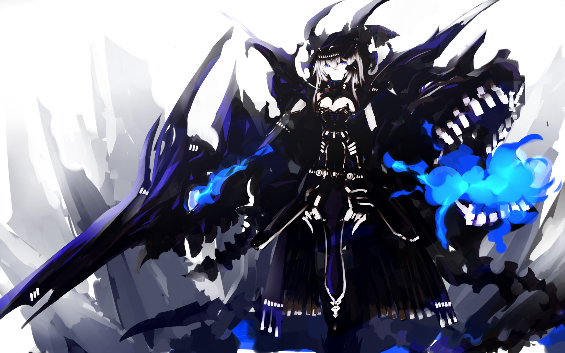 Anime Girl Badass Wallpaper