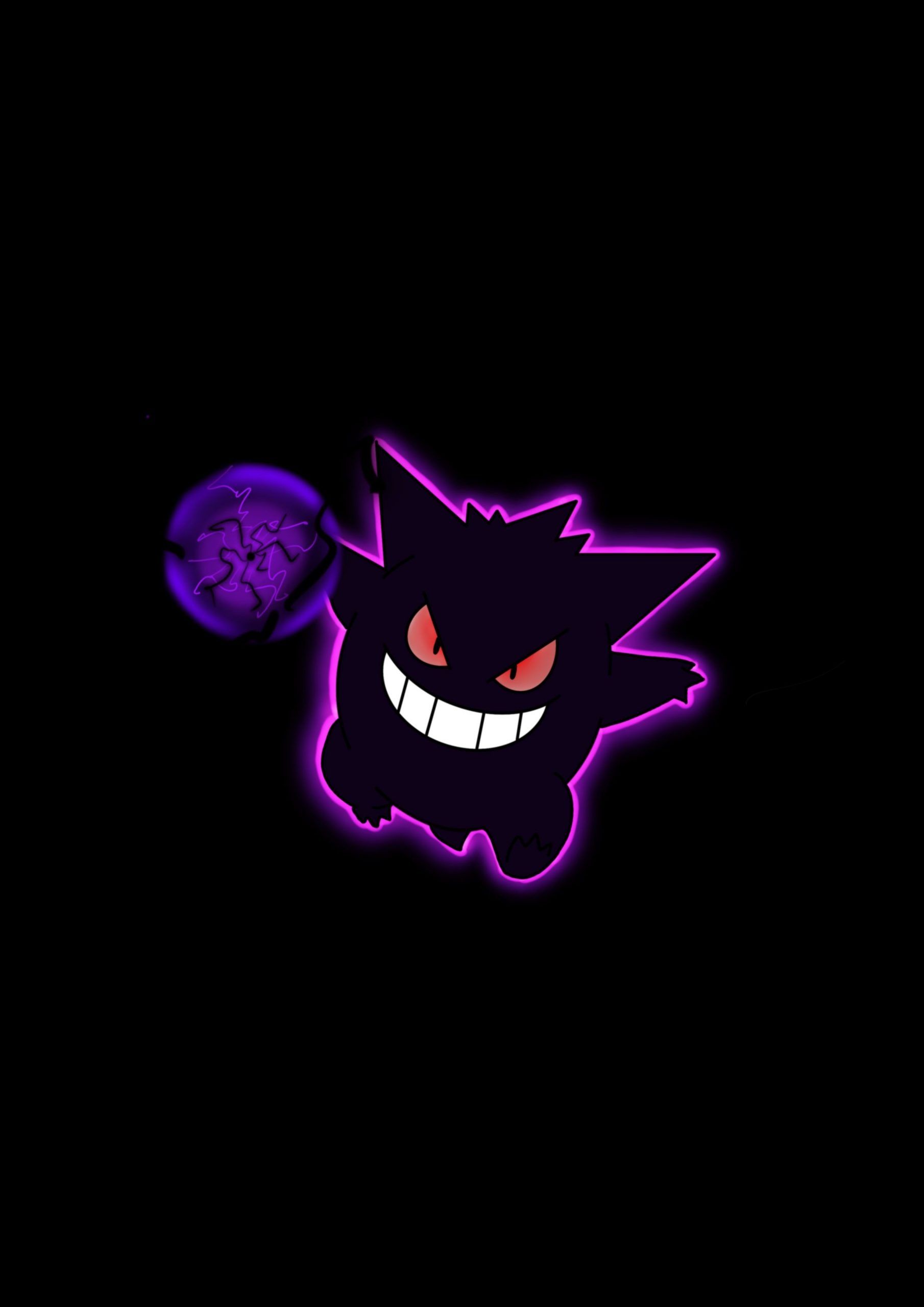 Background Gengar Wallpaper Discover more Anime, Character, Chibi, Cute, Gengar wallpaper. /. Hipster wallpaper, Goth wallpaper, Gengar