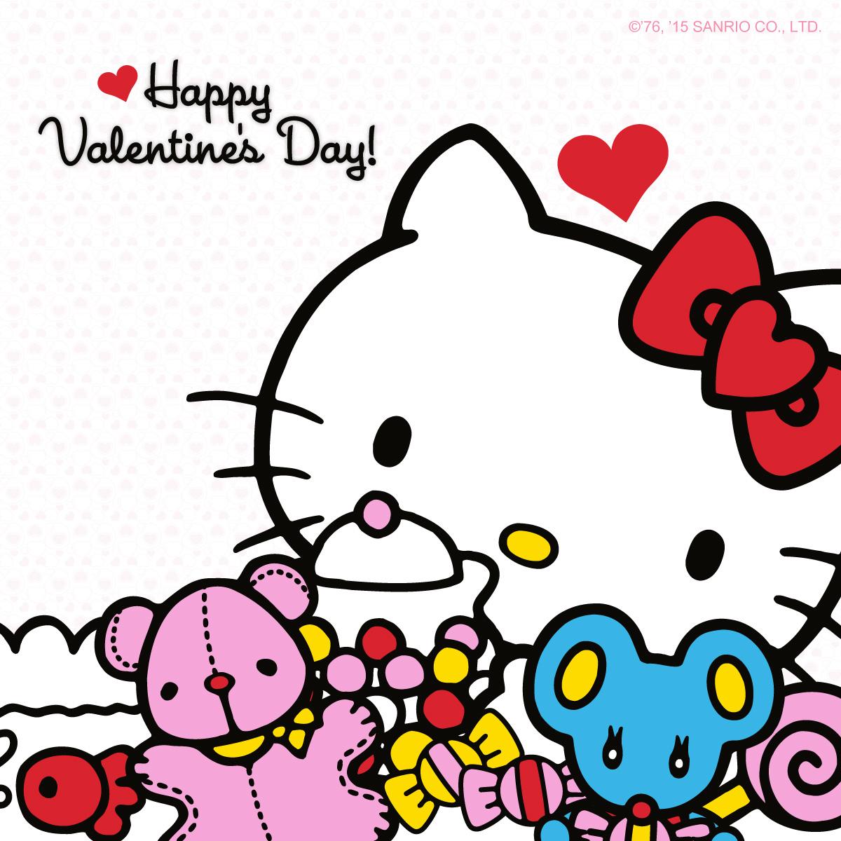 Hello Kitty - #ValentinesDay is a perfect time for sharing friendship and happiness with everyone you love!