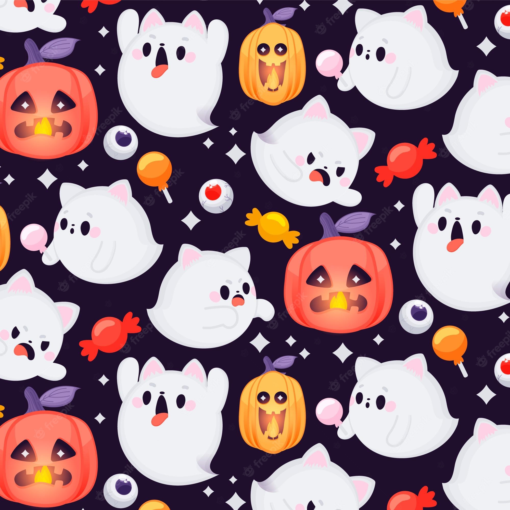 Cute Halloween Things Wallpapers - Wallpaper Cave