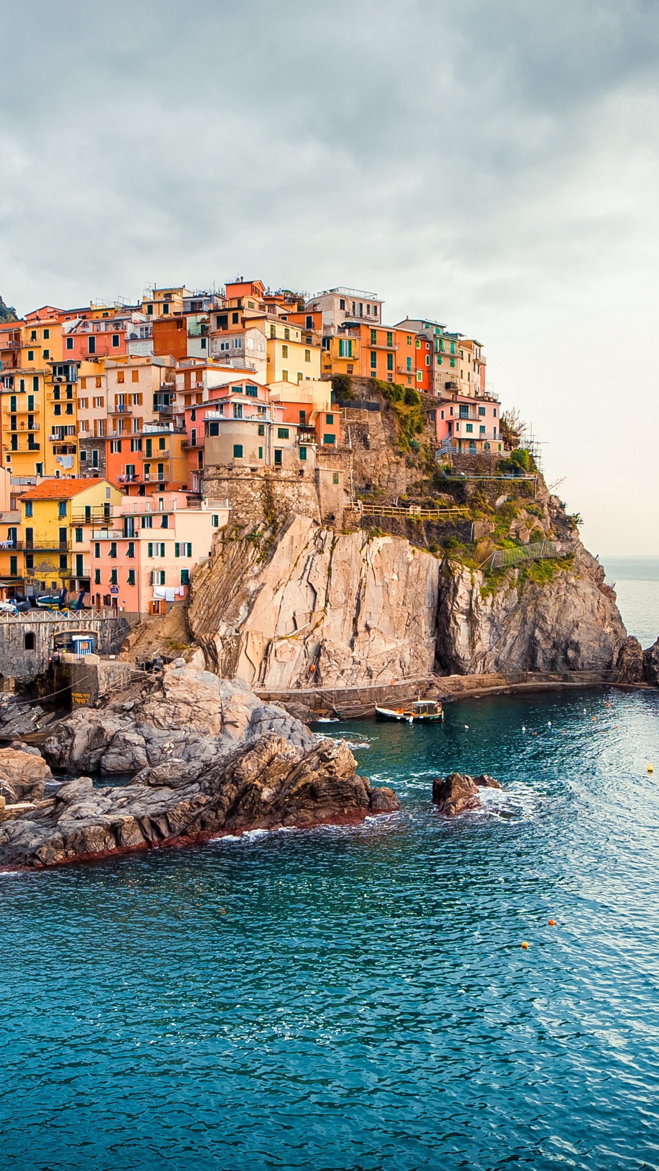 Wallpaper Manarola, Italy, Tourism