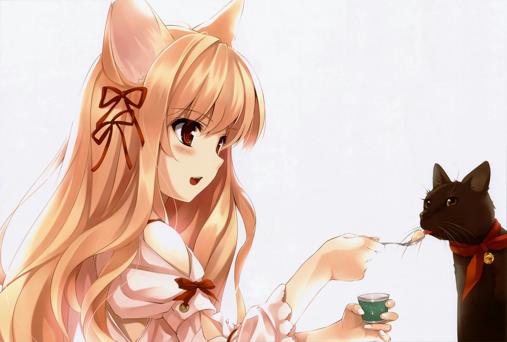My Neko Girls (+18) (Original Story). Neko girl, Cute anime cat, Nekomimi