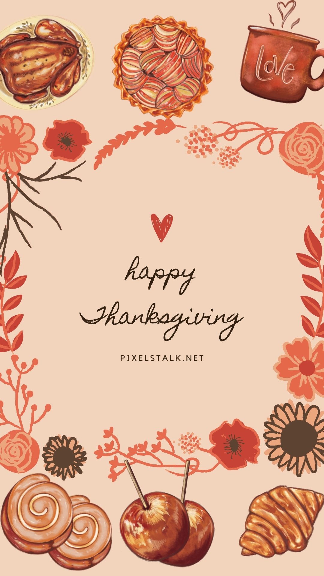 Pink Thanksgiving Wallpapers Free Download