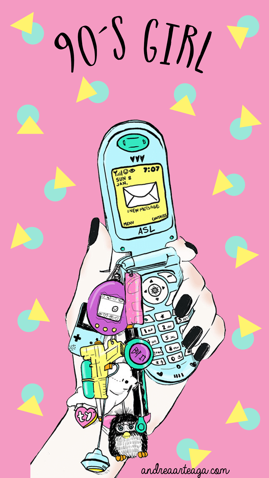 Aesthetic 90s Cartoon Wallpaper