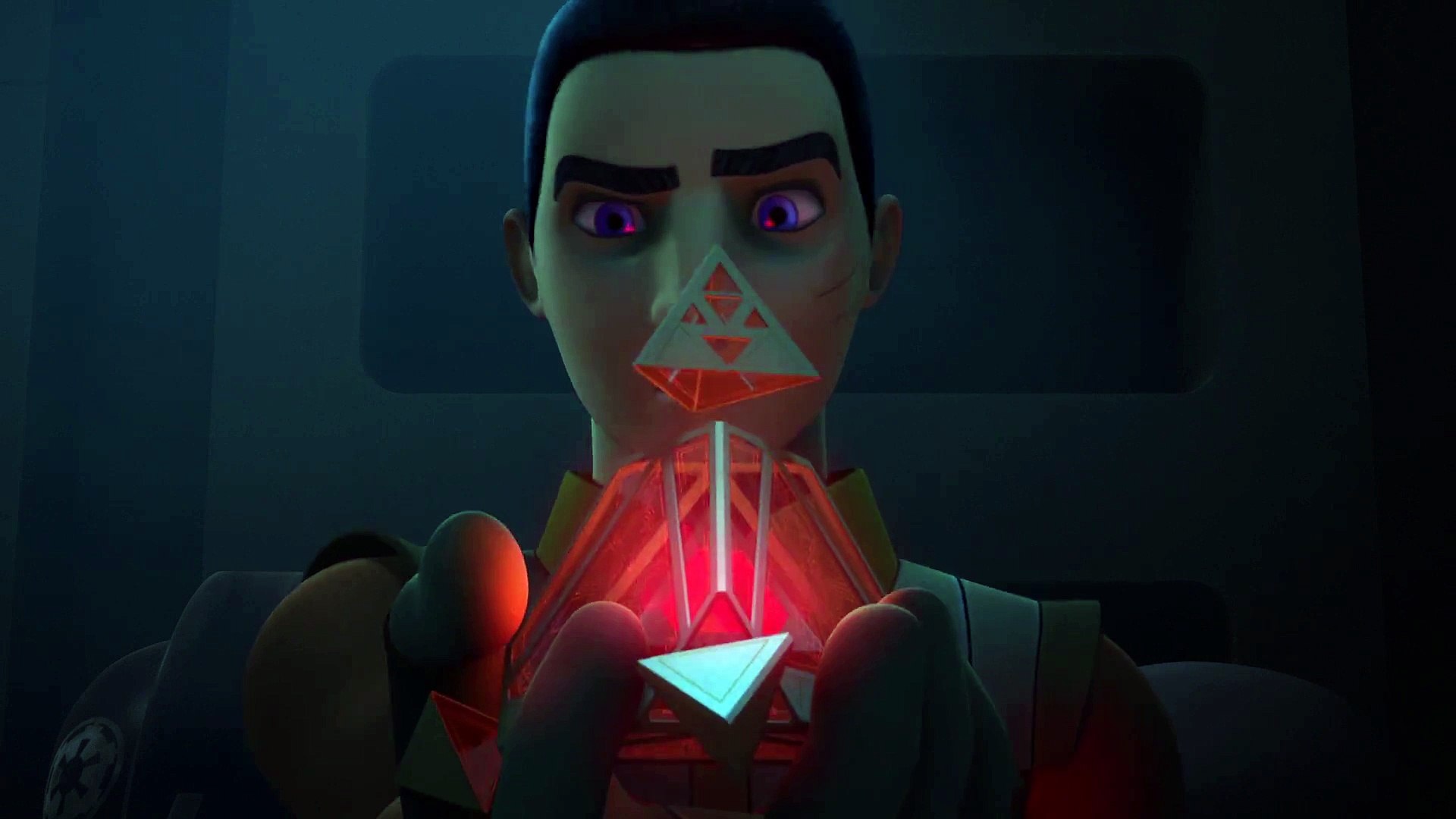 Star Wars Rebels (Season 3) Ezra and the Sith Holocron Clip [HD]