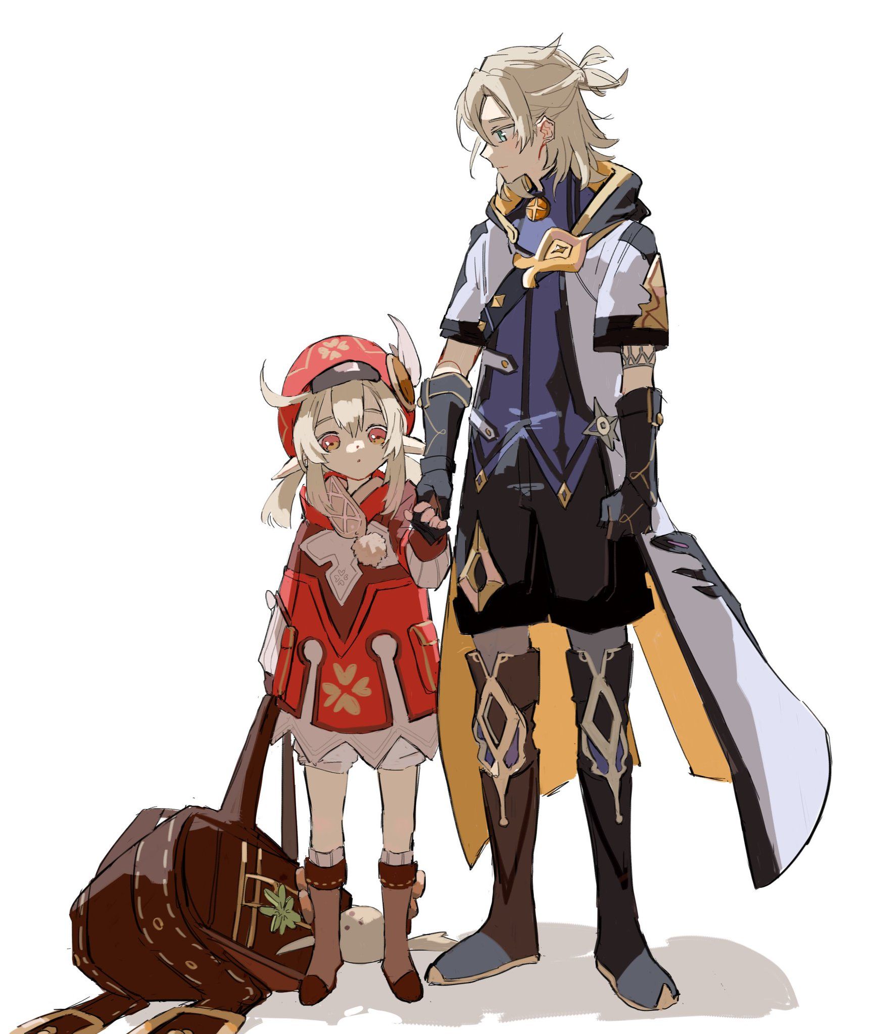 kuu on Twitter. Albedo, Character, Character design