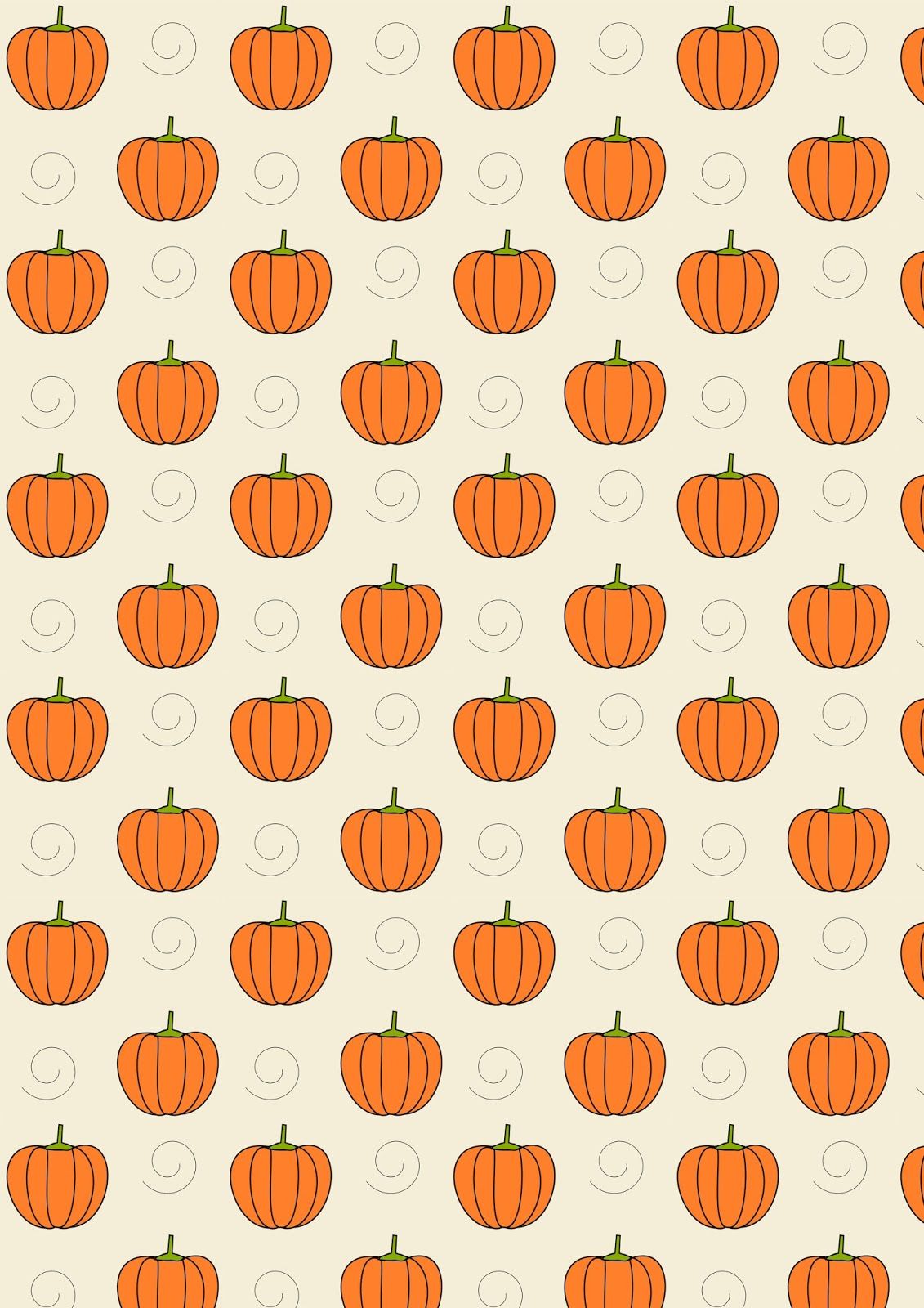 Pumpkin Pattern Wallpaper Free Pumpkin Pattern Background