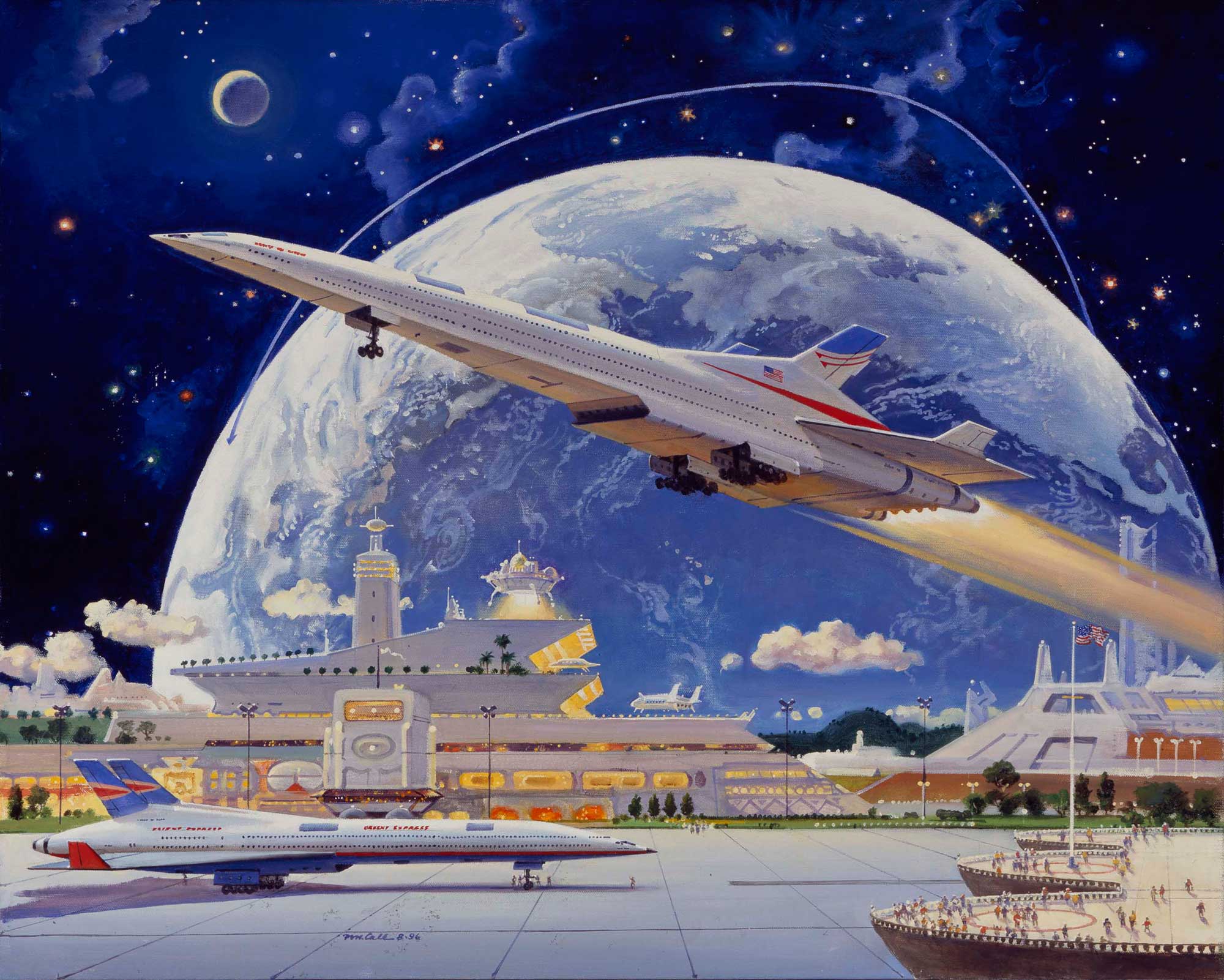 Vintage Sci Fi Wallpaperx1601