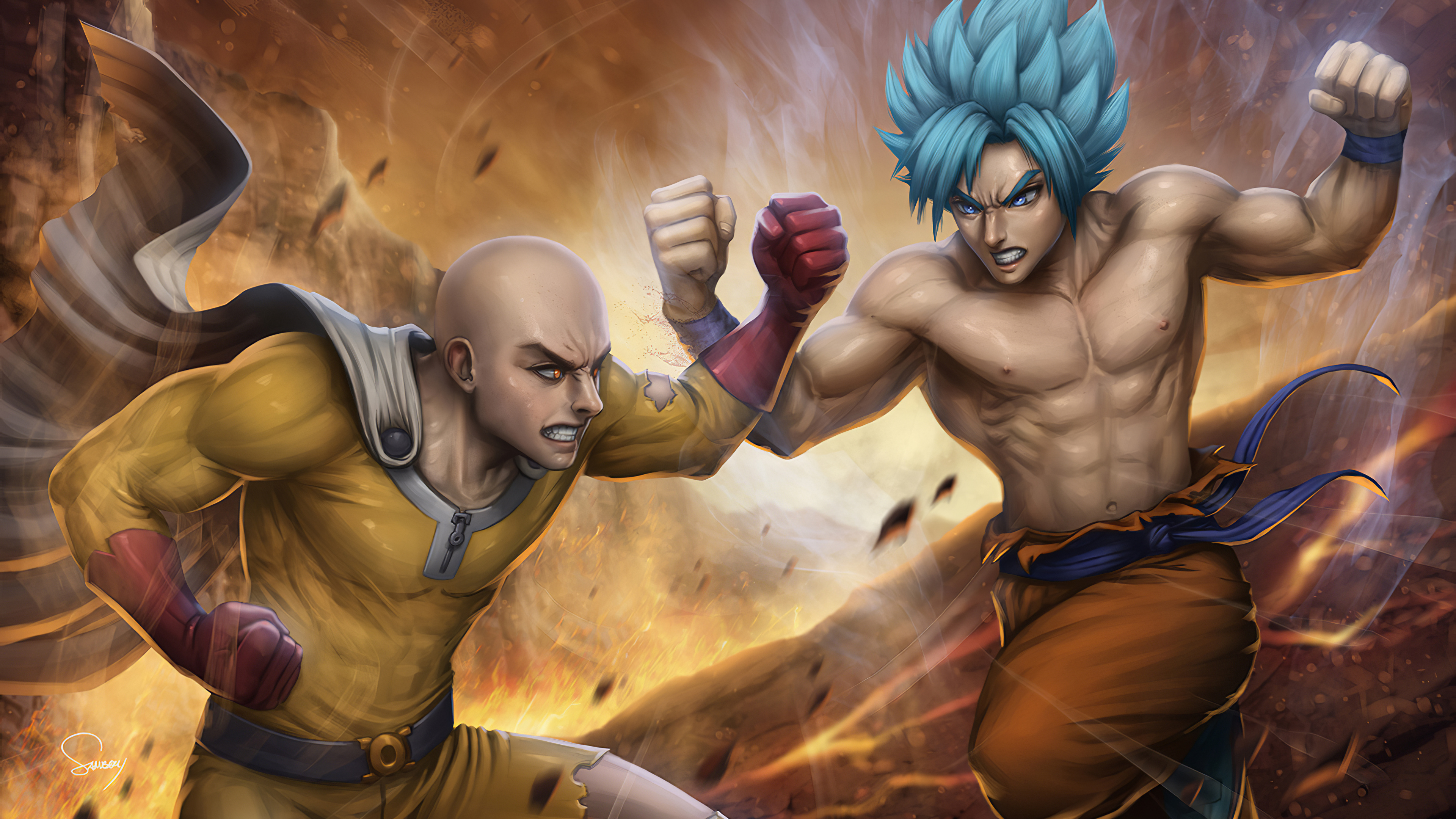 Saitama vs. Goku