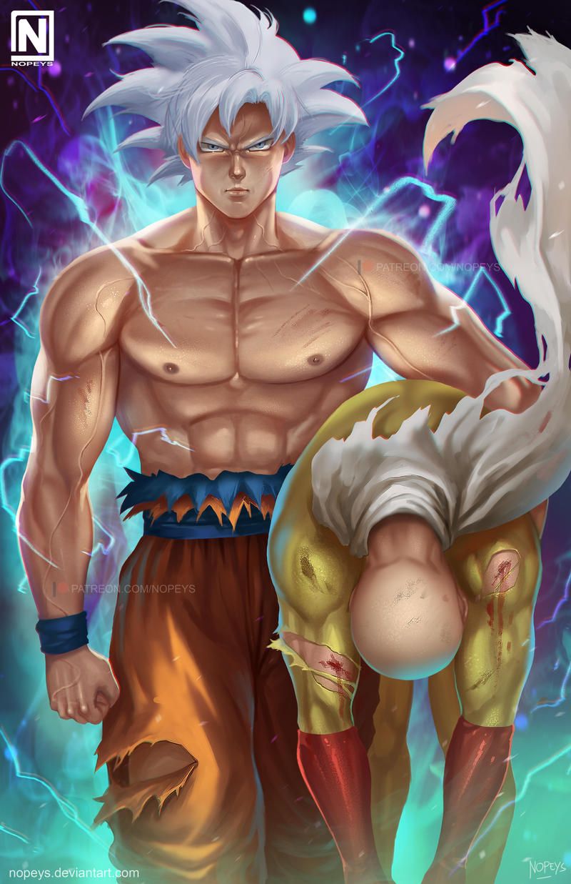 Goku VS Saitama. Goku vs, Goku art, Saitama