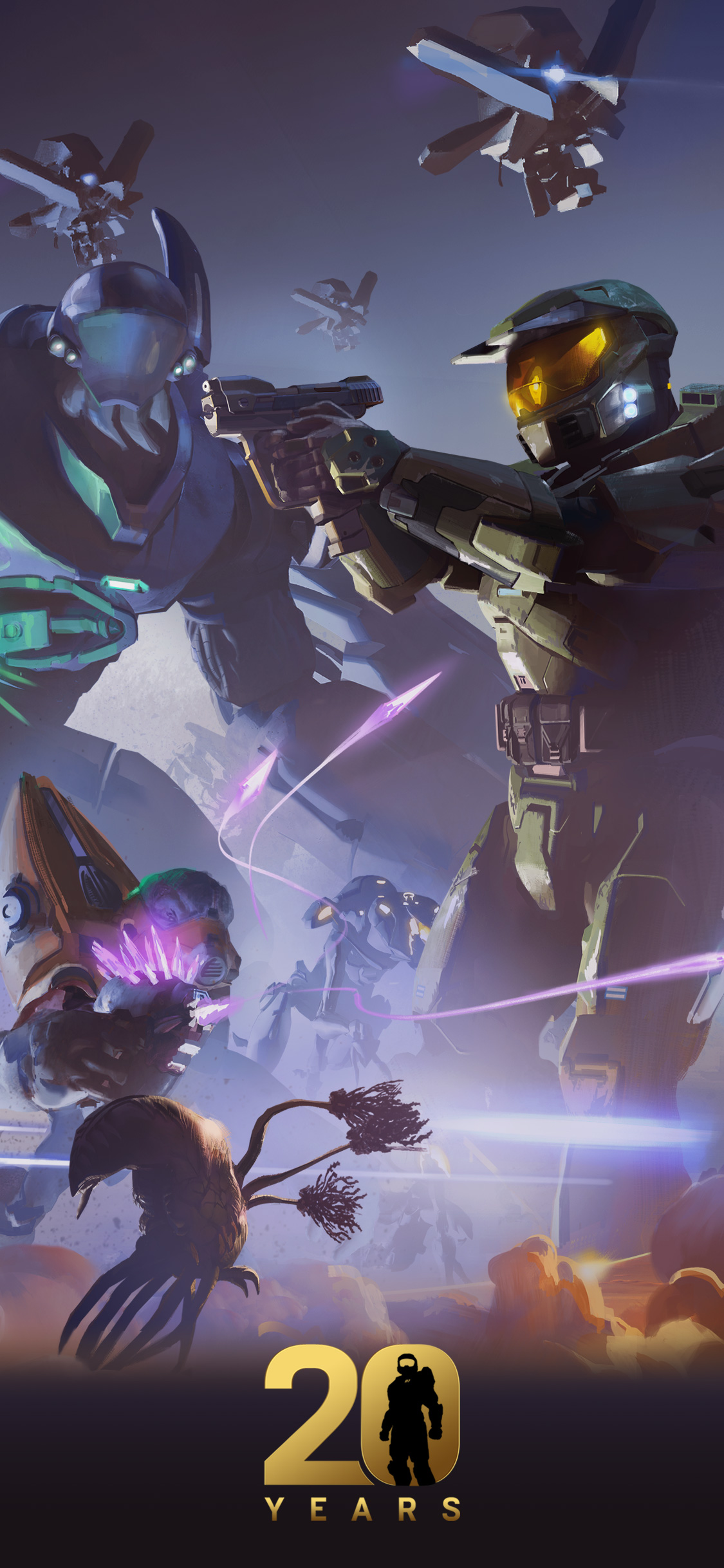 Halo 20th Anniversary Wallpaper