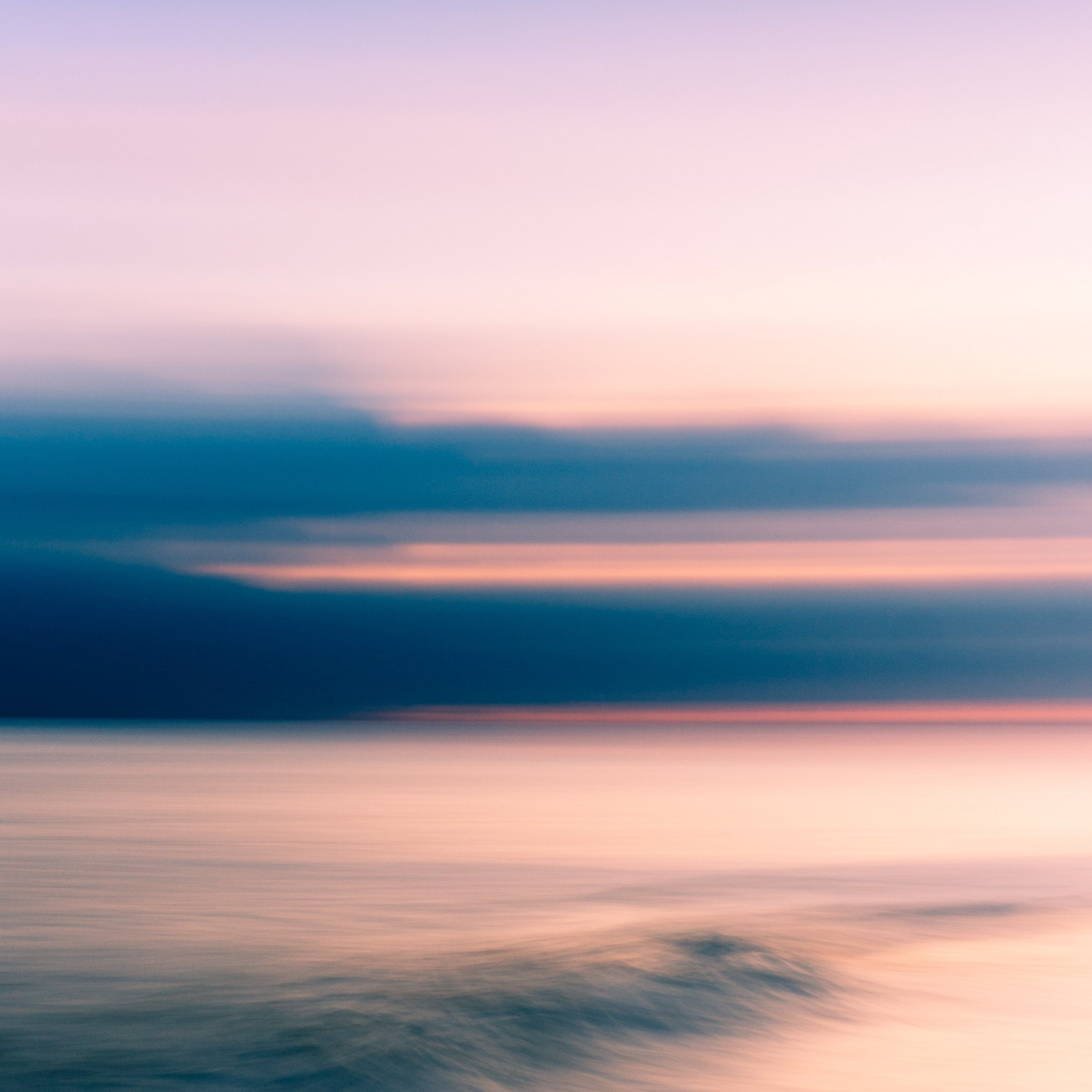 Download Sea, sunset, clouds, nature, blur wallpaper, 2248x iPad Air, iPad Air iPad iPad iPad mini iPad mini 3