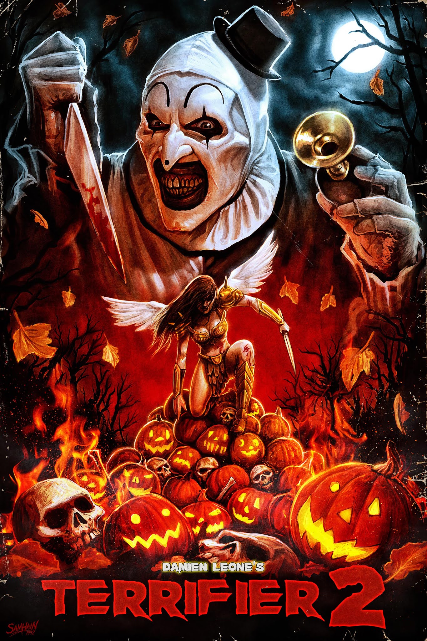The Horrors of Halloween: TERRIFIER 2 (2022) Posters, Teaser and Stills