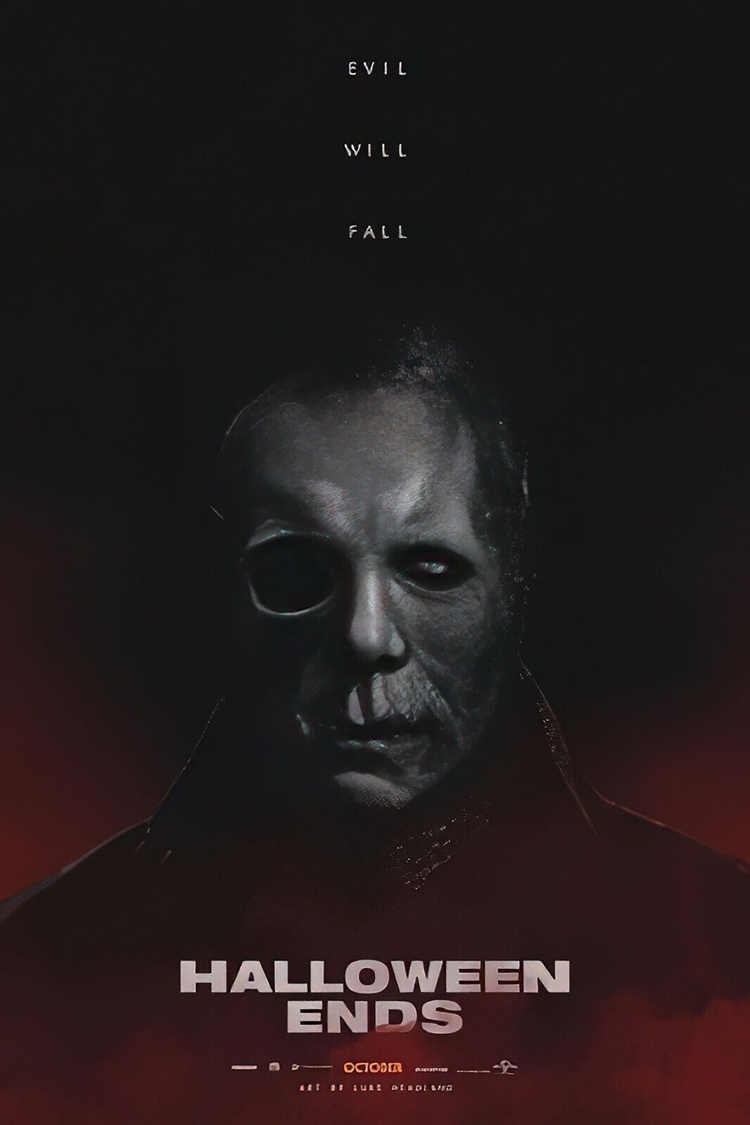 buy1 get 1 free gift Halloween Ends 2022 movie Poster