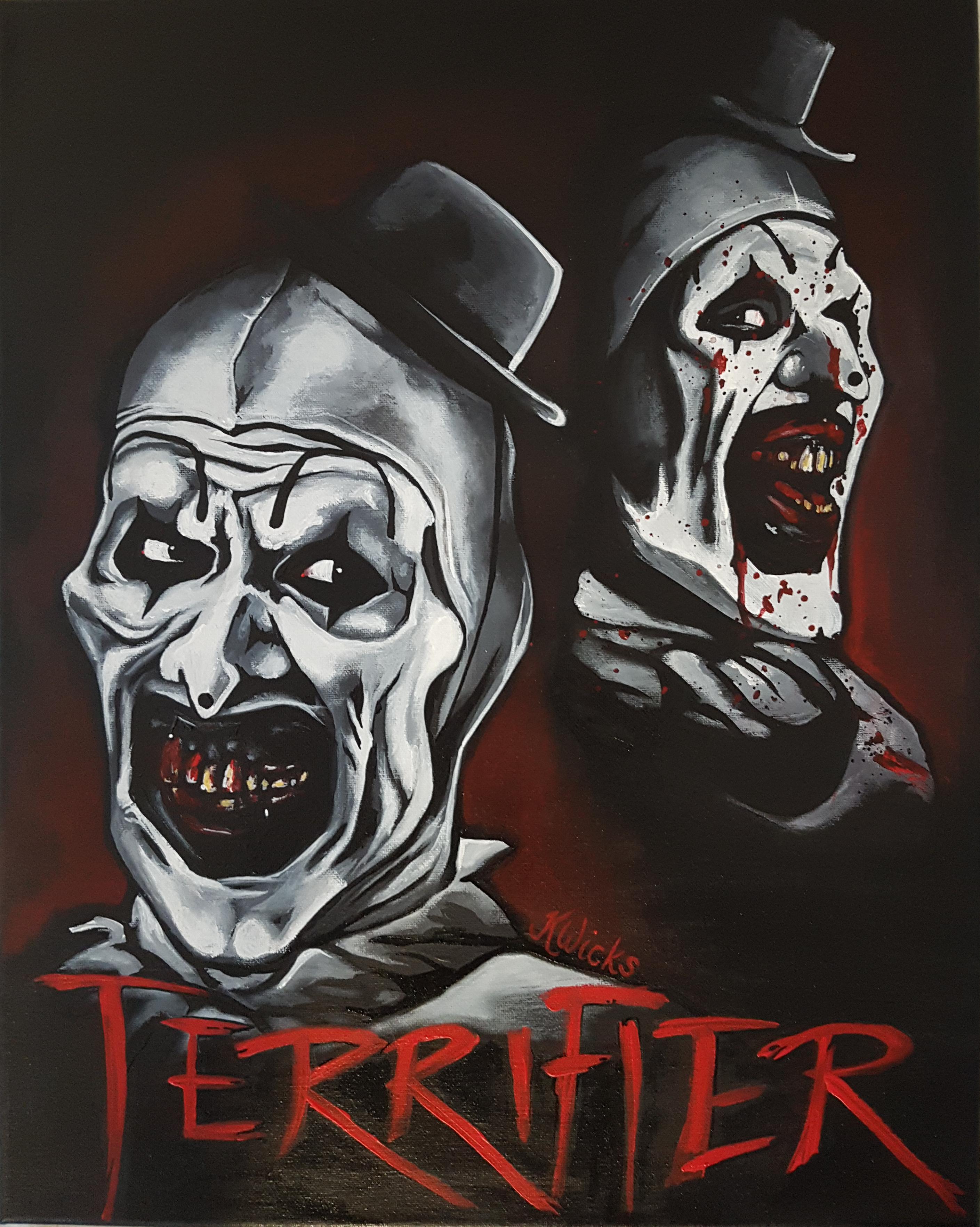 Art The Clown! Getting Excited For Terrifier 2!, R Horror_art