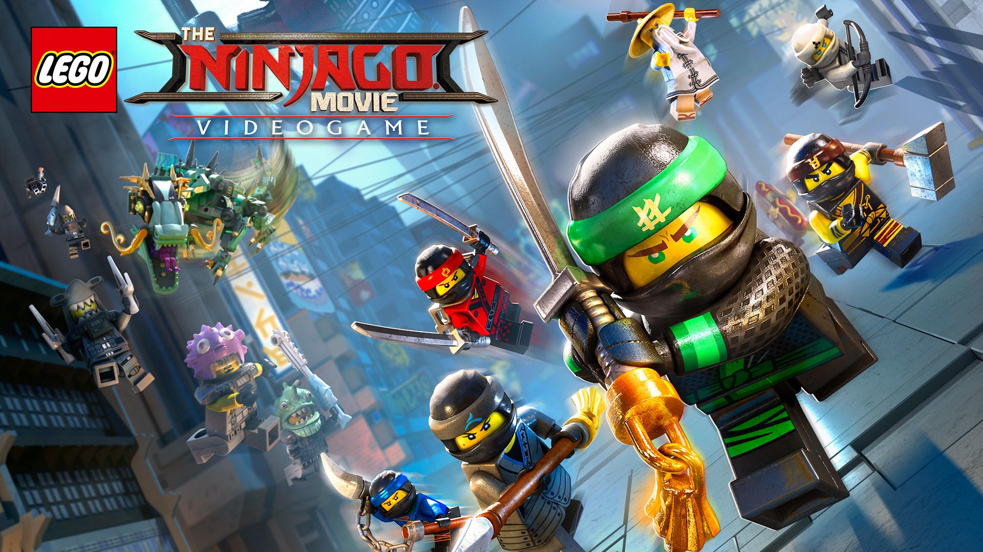The LEGO Ninjago Movie Video Game Wallpaper