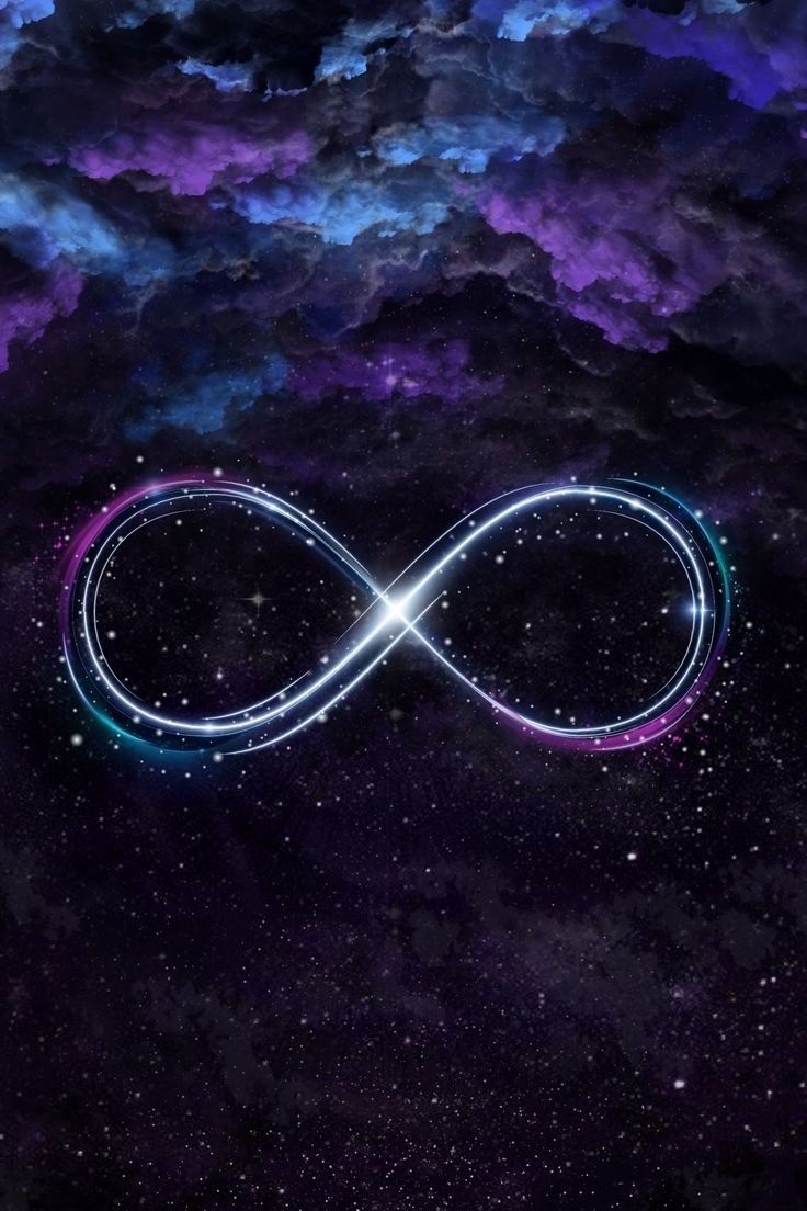 infinity sign hakuna matata galaxy