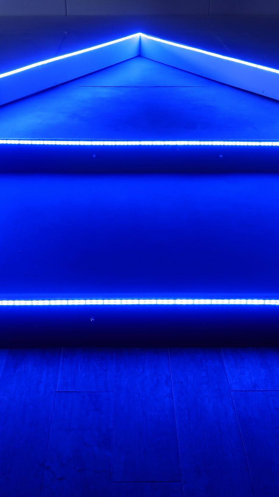 Premium AI Image | Iphone wallpapers that are neon and blue