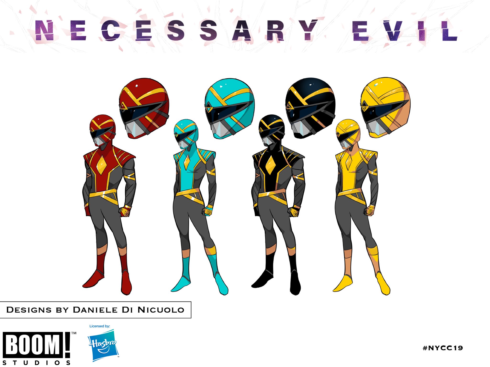 BOOM! Studios Omega Rangers designs are based on alchemical symbols according to &