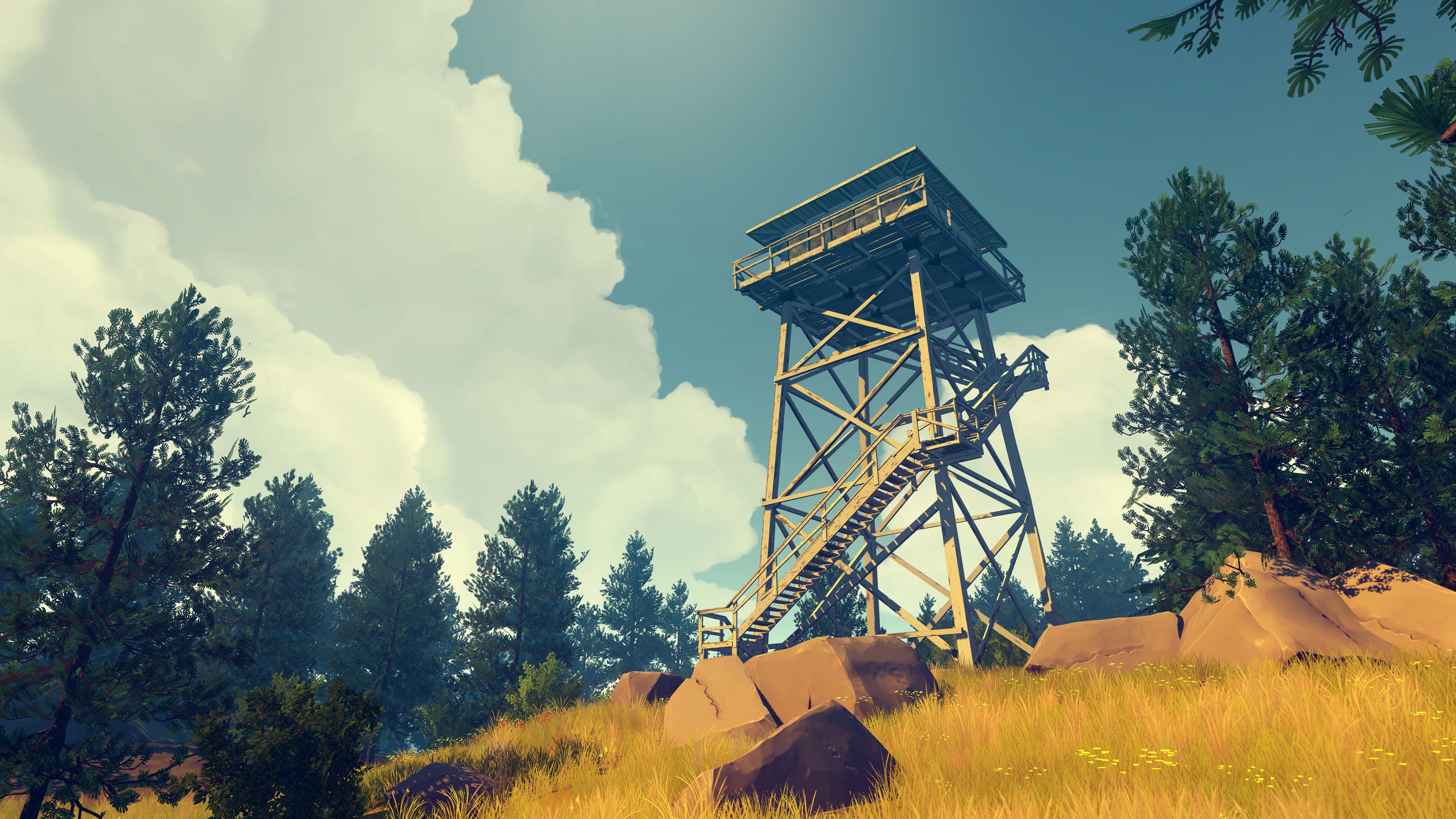 Wallpaper Firewatch, Best Games, game, quest, horror, PC, PS Games
