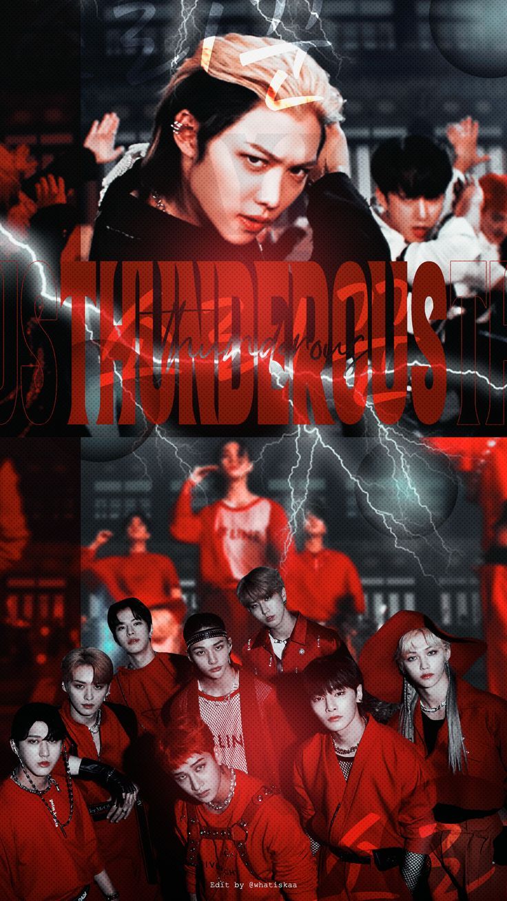 Stray Kids Thunderous Wallpapers  Wallpaper Cave