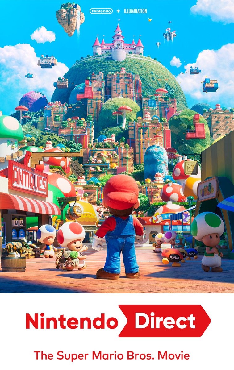 Super Mario Movie: Nintendo Announces a Direct for the First Trailer, and Reveals a Very Detailed Poster