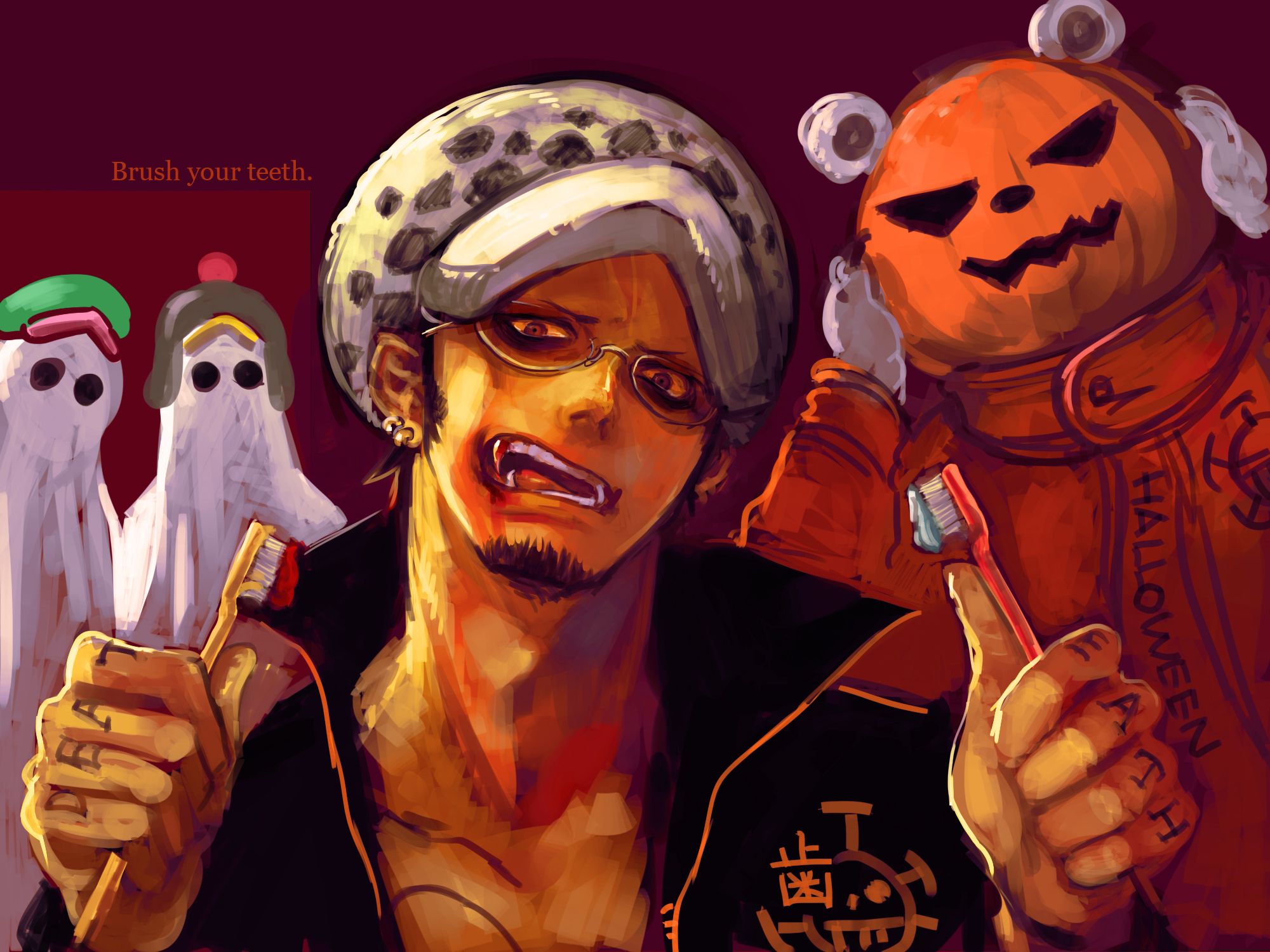 One Piece Halloween Wallpaper