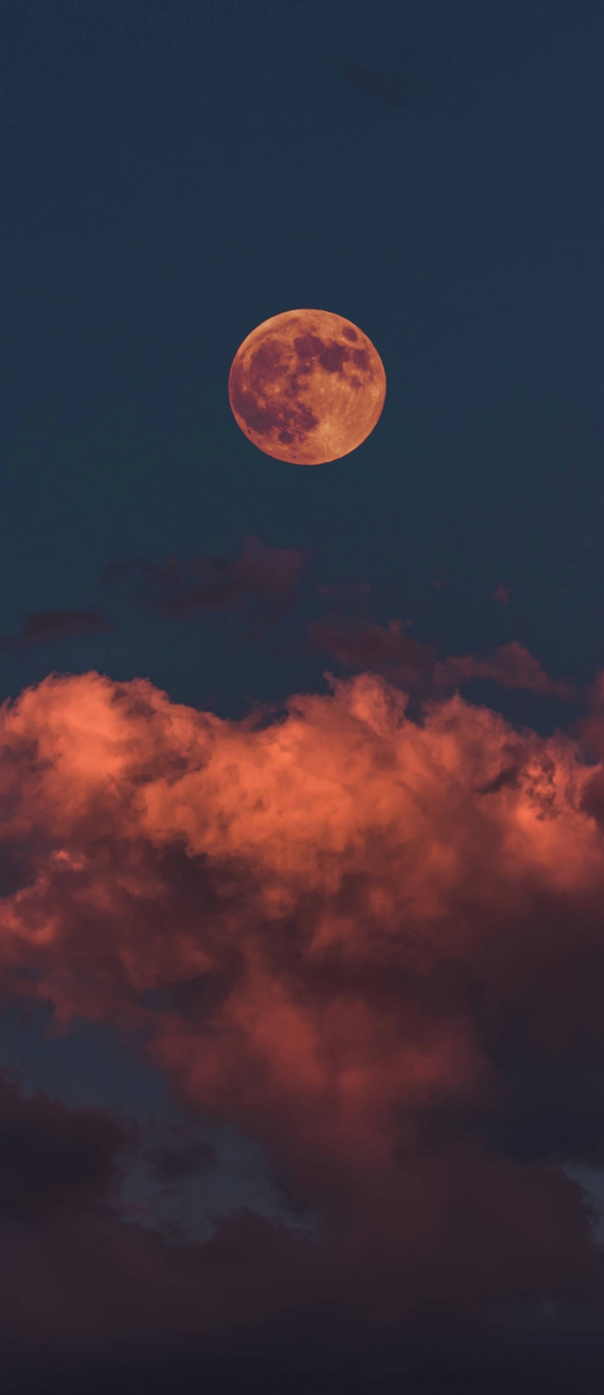 Download Scary Lunar Moon Halloween iPhone Wallpaper