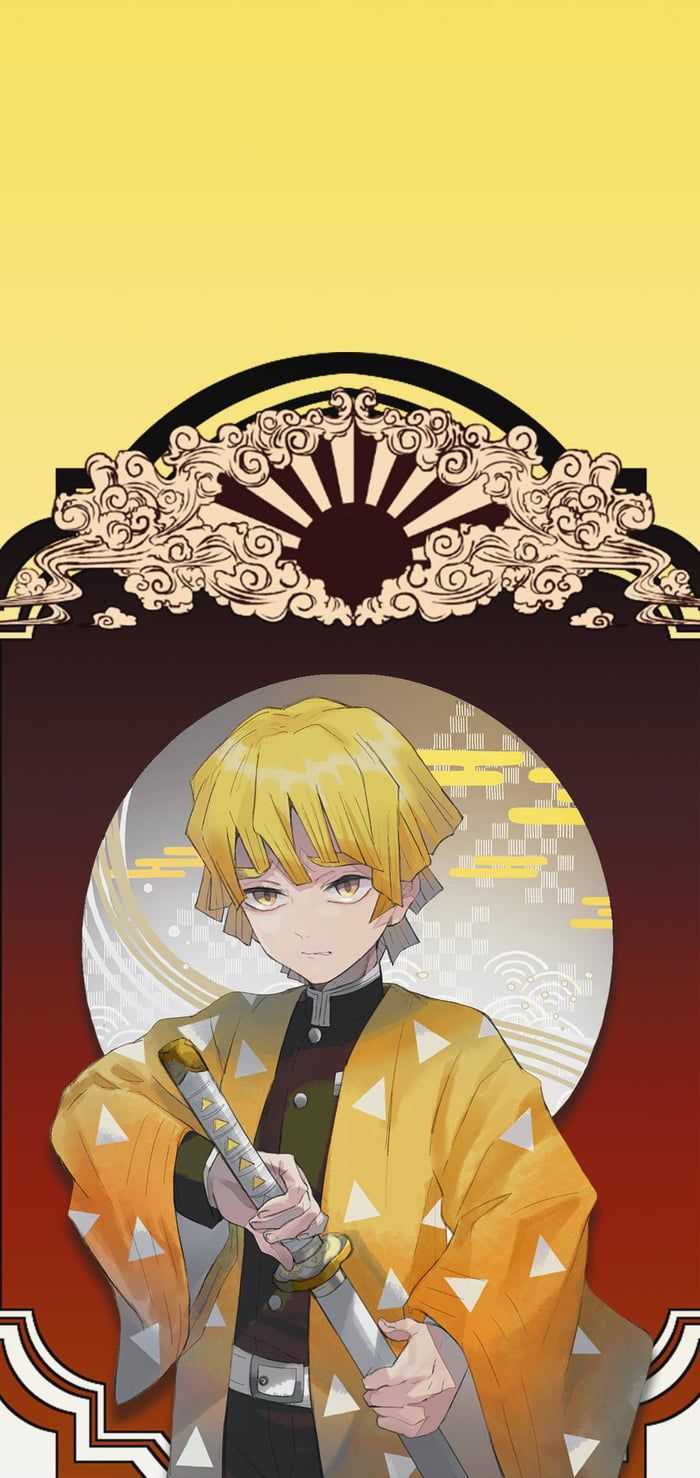 HD Zenitsu Agatsuma Wallpaper