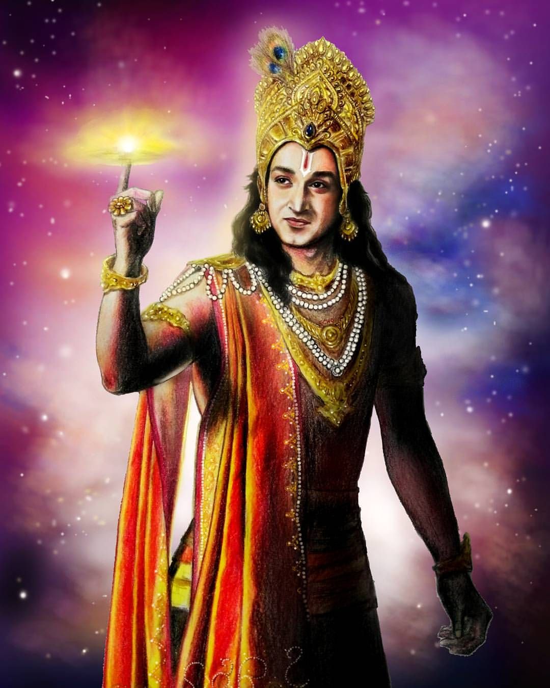 Krishna's Sudharshan Chakra. Lord krishna image, Krishna, Radhe krishna wallpaper