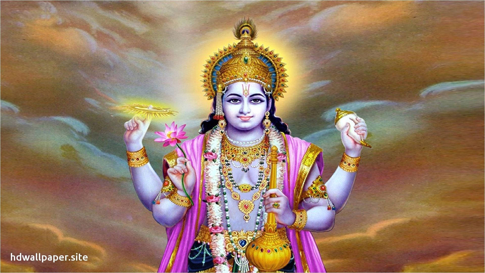 Download Hindu God Vishnu Wallpaper