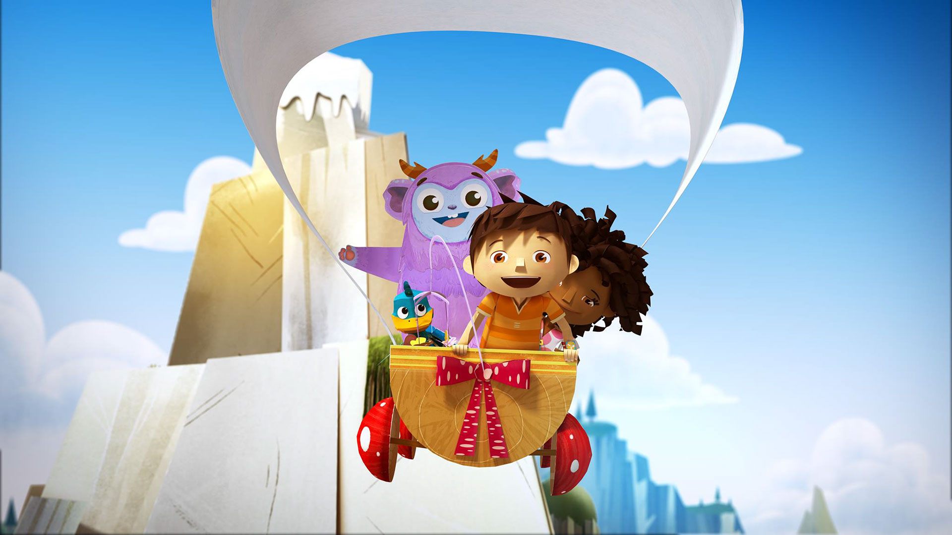 Designing and illustrating for Zack & Quack show