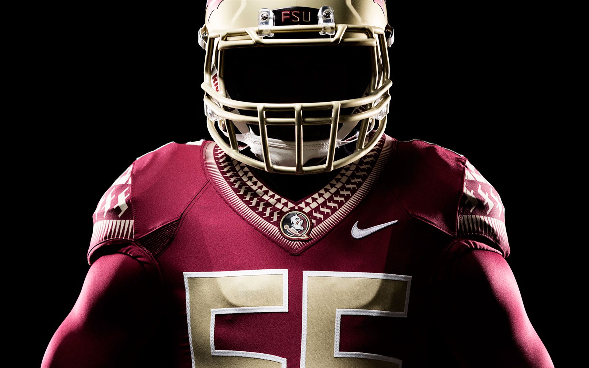 Download wallpaper 1920x1200 florida state seminoles, american football, uniforms widescreen 16:10 HD background