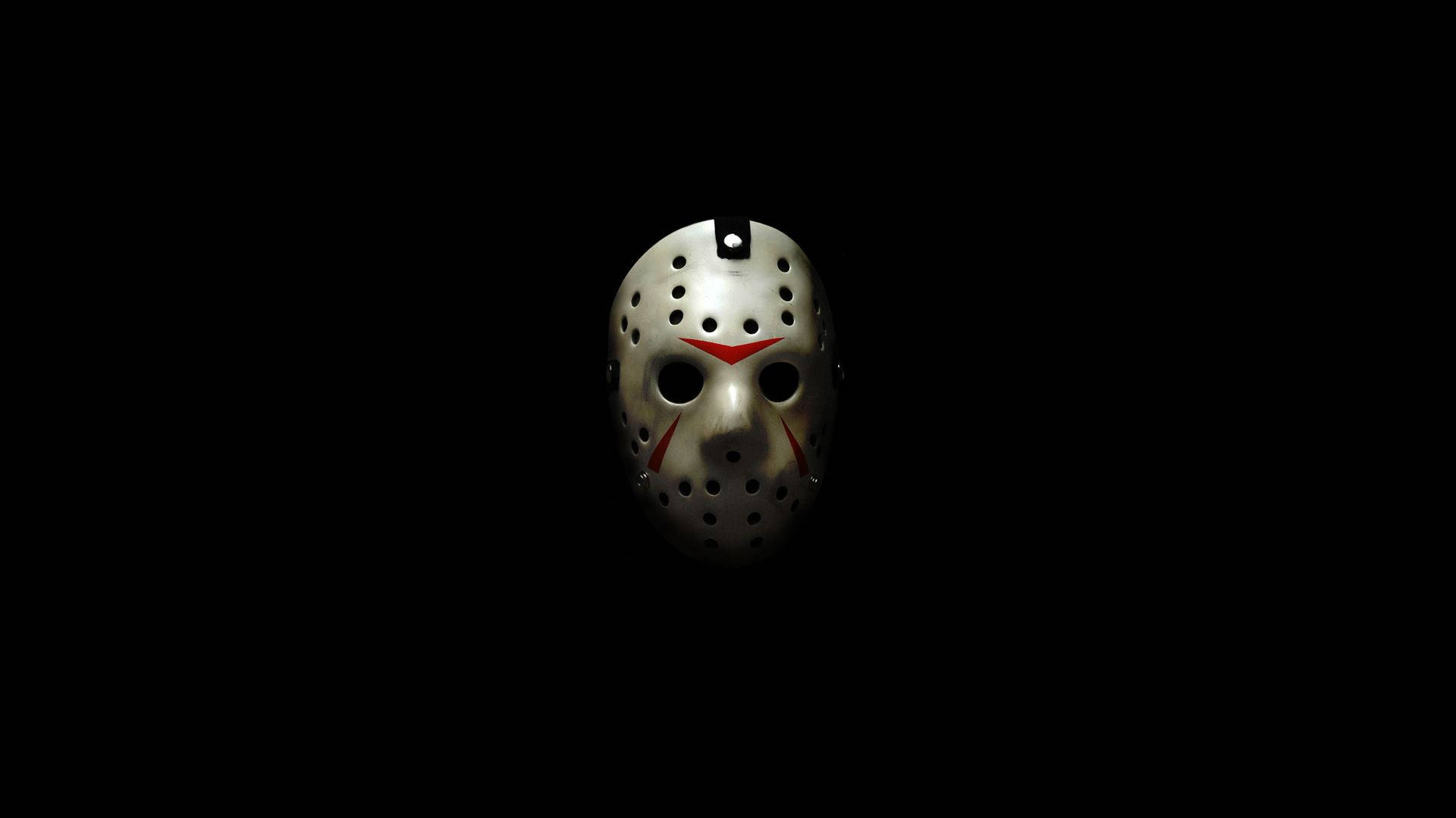 Download Friday The 13th White Hockey Mask Wallpaper