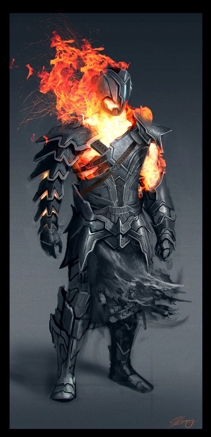 Fire Warrior. Fire warrior, Concept art, Concept art characters