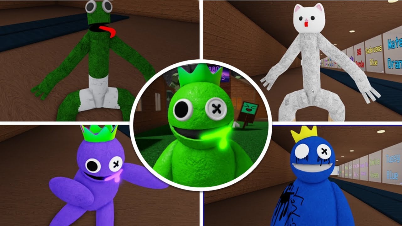 Roblox Rainbow Friends: Chapter 2 (Fanmade) Find ALL Rainbow Friends Morphs in ODD WORLD!