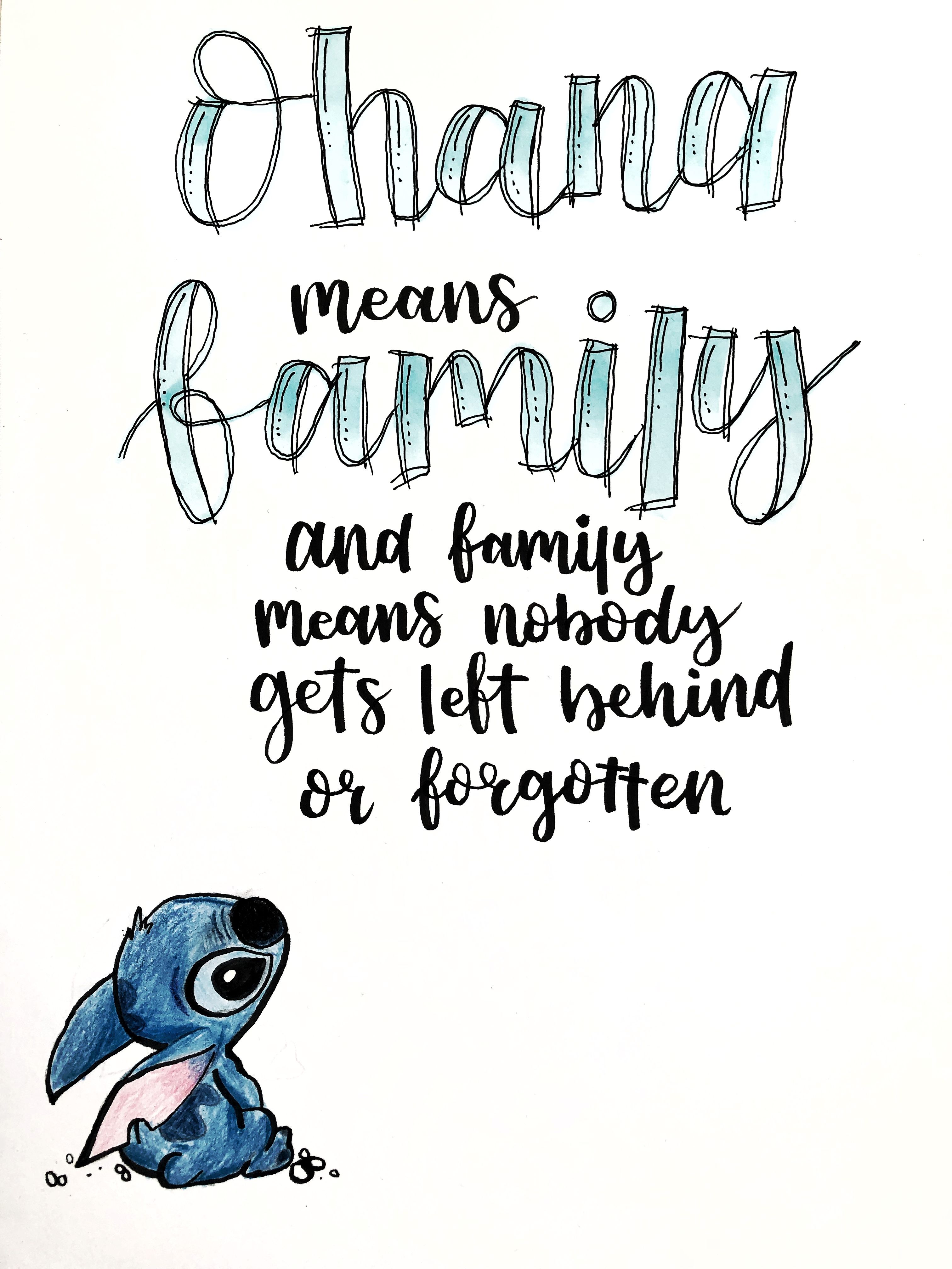 Stitch Wallpaper With Quotes