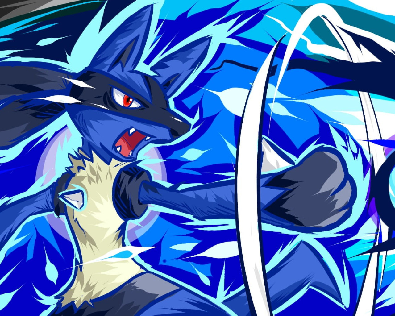 riolu and lucario wallpaper