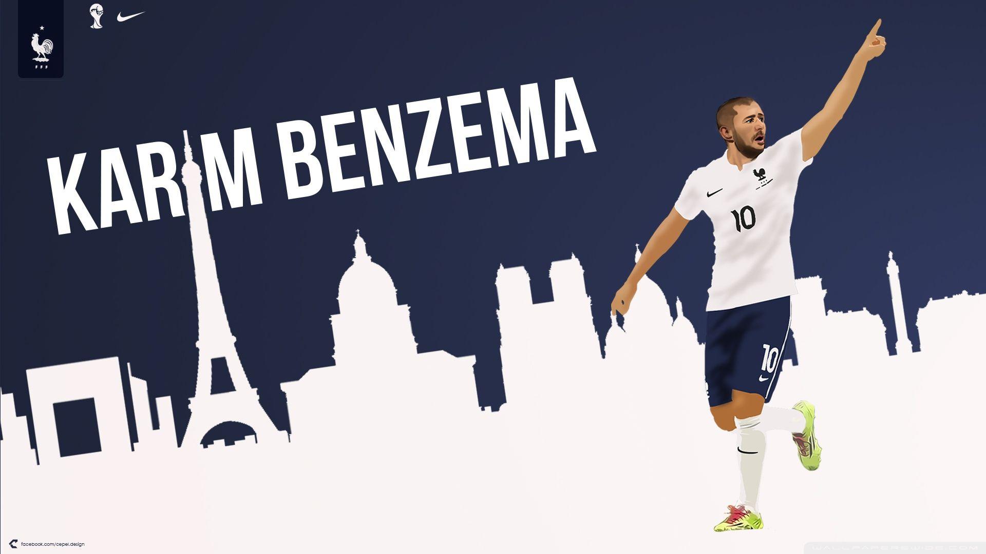 Karim Benzema France Worldcup ❤ 4K HD Desktop Wallpaper for 4K