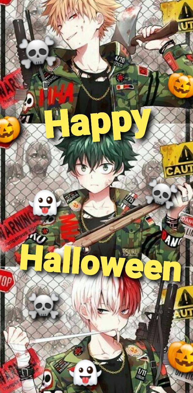 Mha Halloween wallpaper