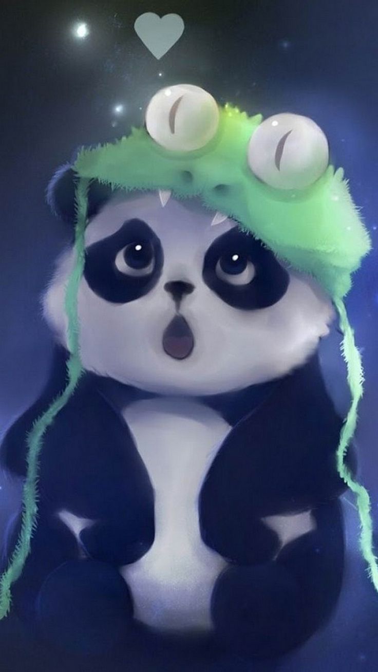 Cute Panda Background Phone Wallpaper And Lockscreen HD /cute Panda Backgro. Panda Art, Cute Panda Wallpaper, Panda Wallpaper